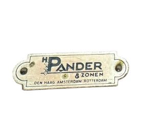 Art Deco Amsterdamse School Cart or Trolley by Paul Bromberg for Pander, 1920s